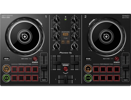 Pioneer Dj DDJ-200 Controlador 2 Canais com Bluetooth