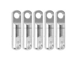 Conector de Anzol Rotativo Inox 5pcs 360°