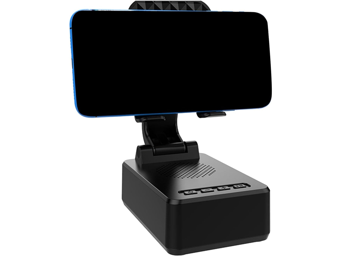 Suporte Ajustável para Celular com Alto falante, Base Antiderrapante e Som Surround para Casa Ou Escritório. SFUSHOS