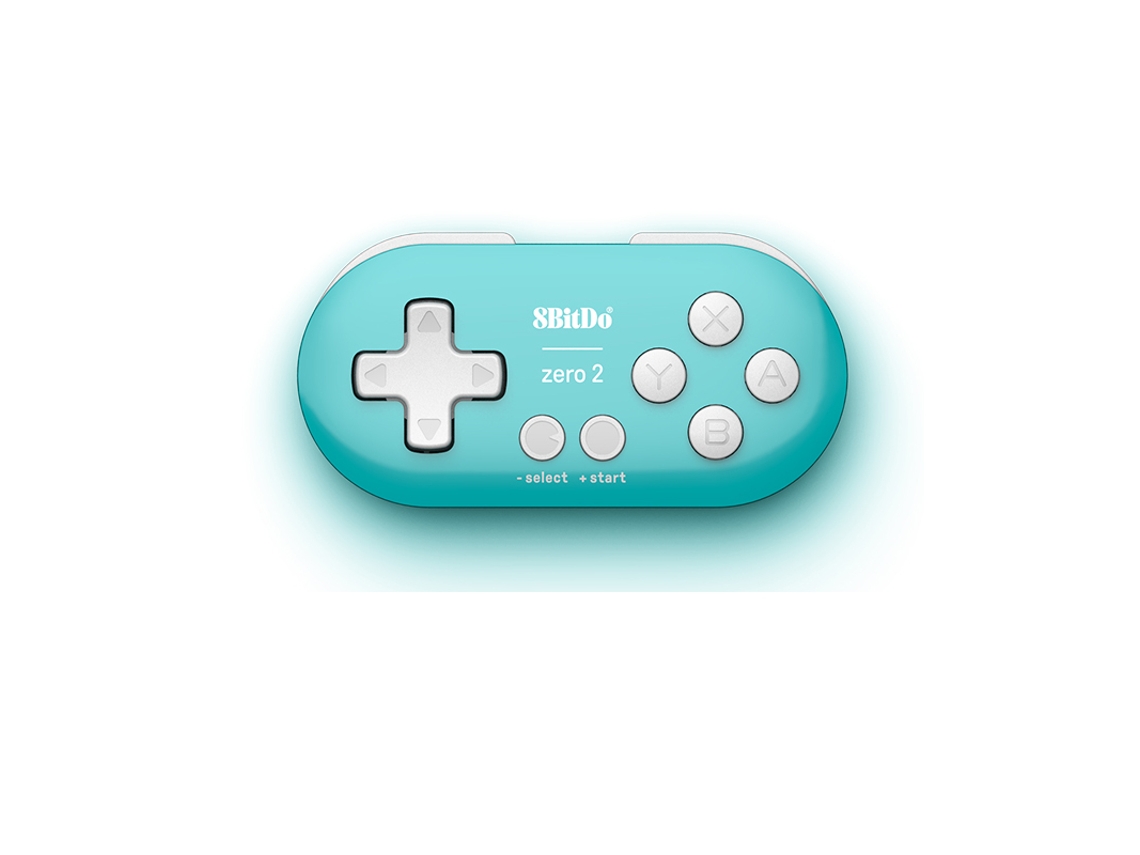 Mini Gamepad Bluetooth Zero 2, Controlador Portátil Para Nintendo Switch, Pc, Windows, Android E Macos, Cor Azul. Aeuzwr