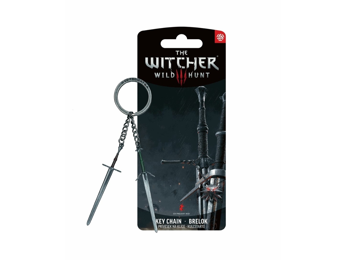 Porta-chaves Good Loot The Witcher 3 Geralt Duas Espadas Cenega Publishing