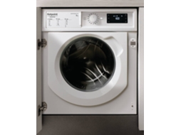 Máquina de Lavar Roupa Encastre HOTPOINT BI WMHG 81284 E (8 kg - 1200 rpm - Branco)