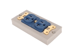 Tomada Duplex de Cobre Puro LAXISCREED