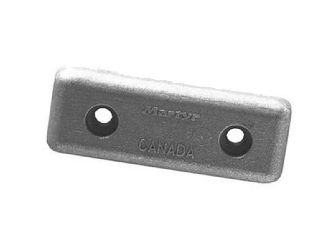 Ânodo Cinc Prateado 83 X 30 Mmmartyr Anodes