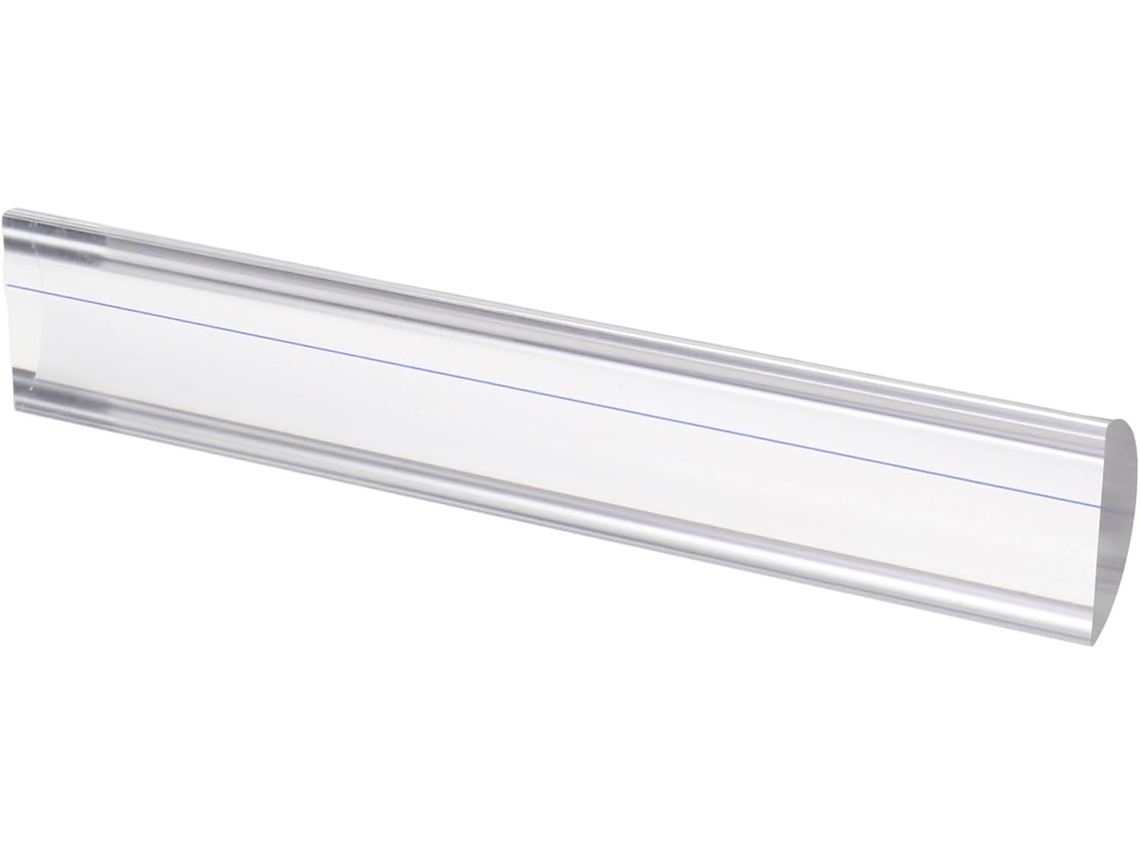 Régua portátil de acrílico Sherchpry de 16 cm com incrementos e guia de linhas para leitura da Bíblia, ideal para Idosos E.