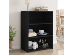 Aparador 70x41x93 cm Derivados de Madera Negra