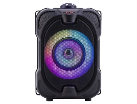 Alto-falante sem fio TWS de 5W com luzes LED Música e luz em movimento Alto-falante TWS de 5W com luzes LED para transportar sua música e ELECTROTEK