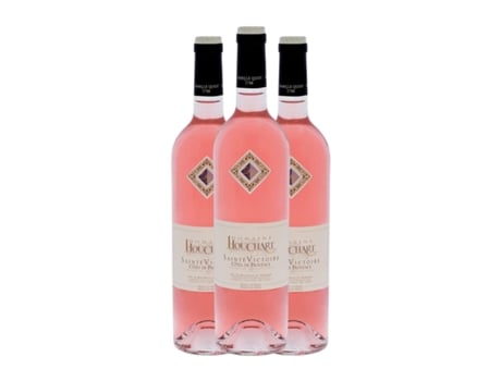 Vinho rosé FAMILLE QUIOT Sainte Victoire Domaine Houchart Rosé Côtes de Provence (0.75 L - 3 Unidades)