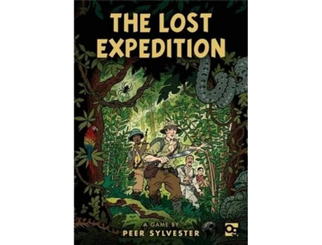 Jogo de Tabuleiro  The Lost Expedition (Inglês - Idade Mínima: 8)