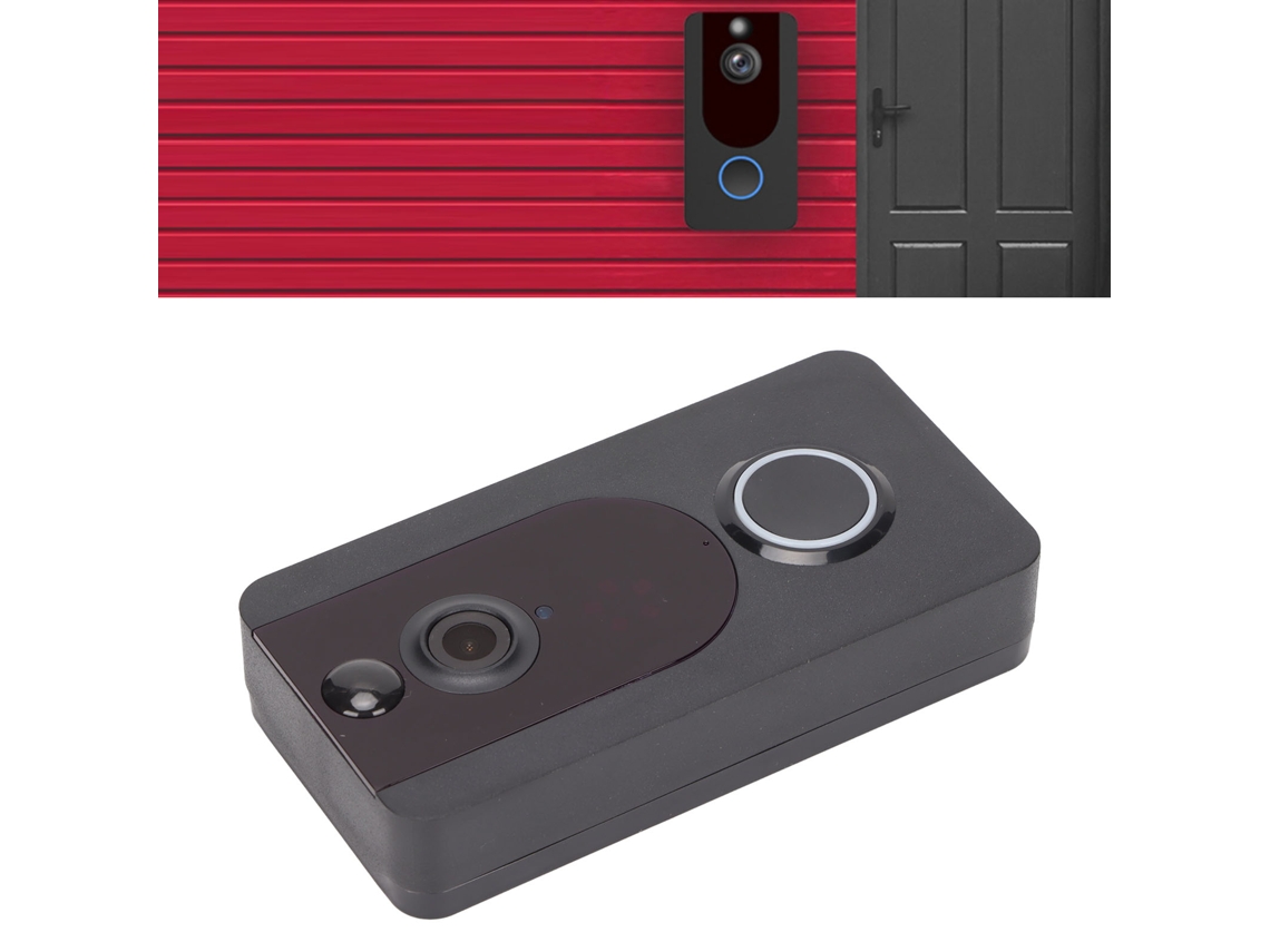 Campainha De Vídeo Com Detecção De Movimento 1080p, Infravermelho, Sem Fio, Wi Fi, Para Casa Slowmoose