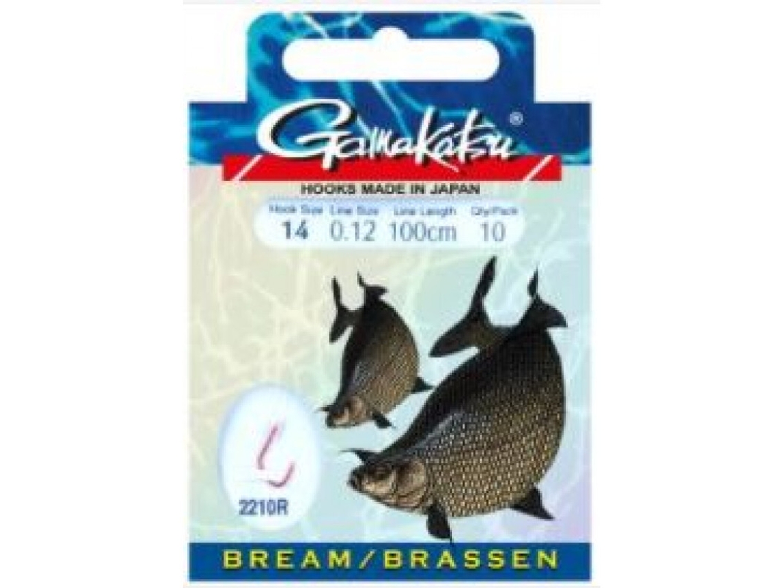 Conjunto de 10 Ganchos GAMAKATSU Bream Ls-2210 12