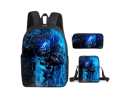 Mochila  De Estudante Conjunto De Três Peças*