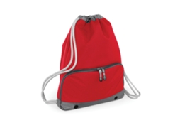 Bolsa Esportiva Bagbase Athleisure Impermeável com Cordão, Cinza Gelo, Tamanho Único BRILVIBERA