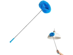 Escova Longa Para Limpeza De Ventiladores Teto Com Cabo Extensível