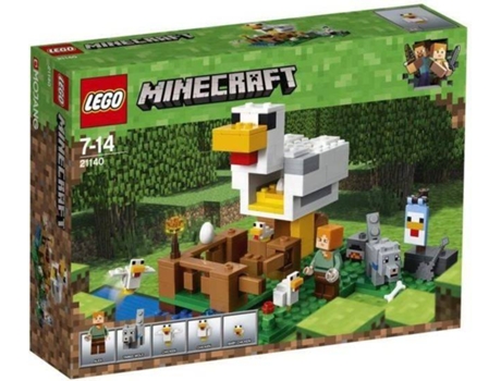 Minecraft:  O Galinheiro  - 21140 (Idade mínima: 7 - 198 Peças)