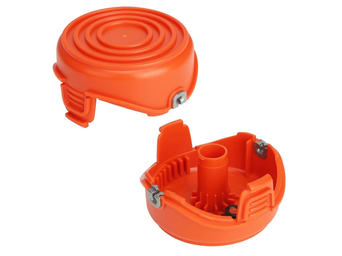 2 Tampas De Carretel Para Cortador De Grama Black Decker Gh750 Gh710 Gh700, Df-065-bkp Rc-065-p90517175