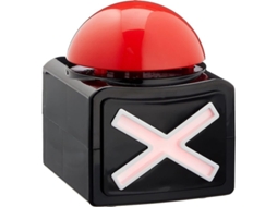 Buzzer com Som e Luz Led Apropriado para Noites de Jogos e Quiz Shows
