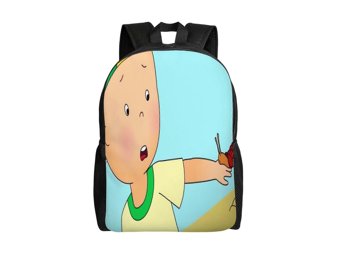Mochila De Estudante Caillou G100, Durável E Leve, Alça De Ombro Impermeável E Respirável N100 Olysi Shop