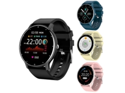 Novo Relógio Inteligente Zl02 Para Mulheres E Homens, Esportivo, Fitness, À Prova Dágua, Monitor De Frequência Cardíaca E Sono Jinyubo Store