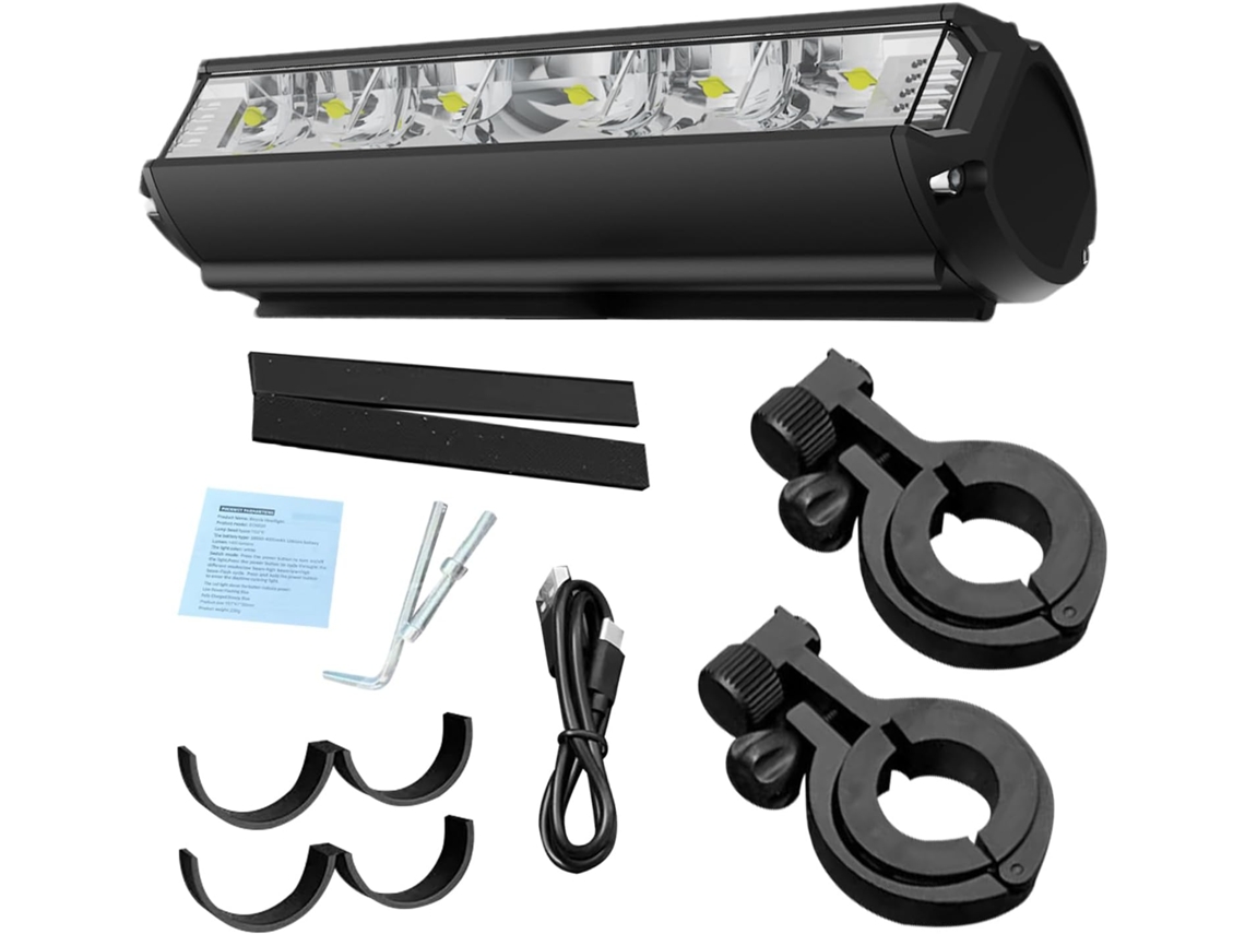 Luzes De Bicicleta Para Ciclismo Noturno, À Prova D'água Ipx5,