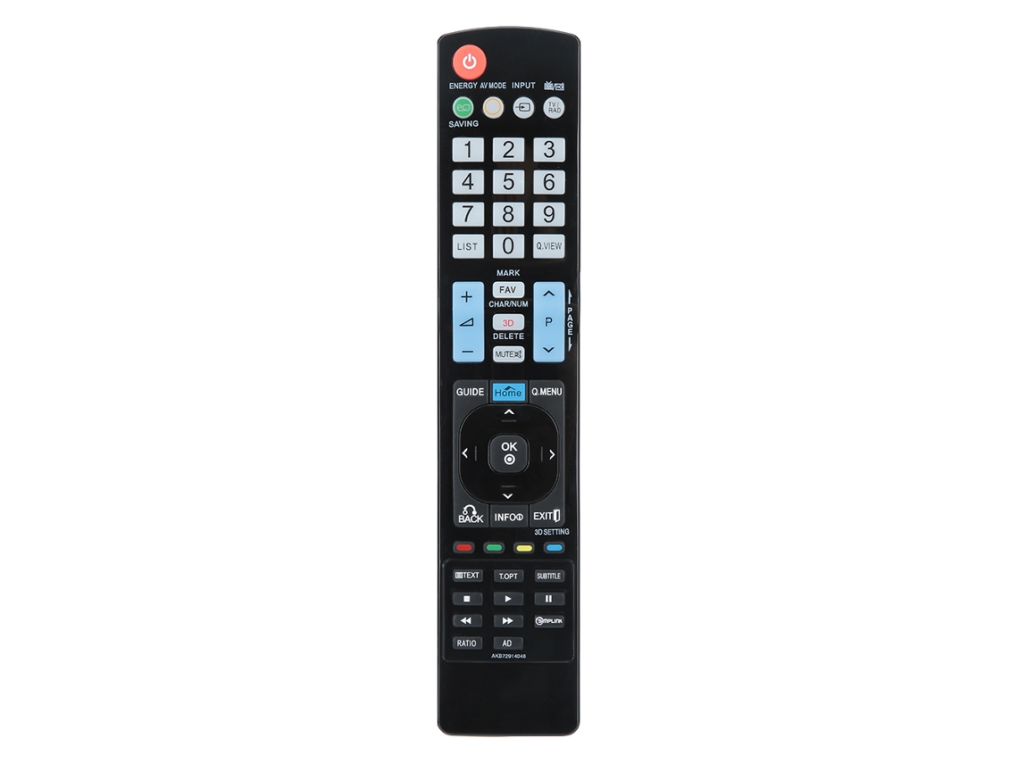 Controle Remoto Substituto para TV LG AKB72914048 com Alcance de até 10m | S/MARCA