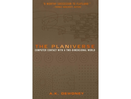Livro The Planiverse: Computer Contact with a Two-Dimensional World de A.K. Dewdney (Inglês)