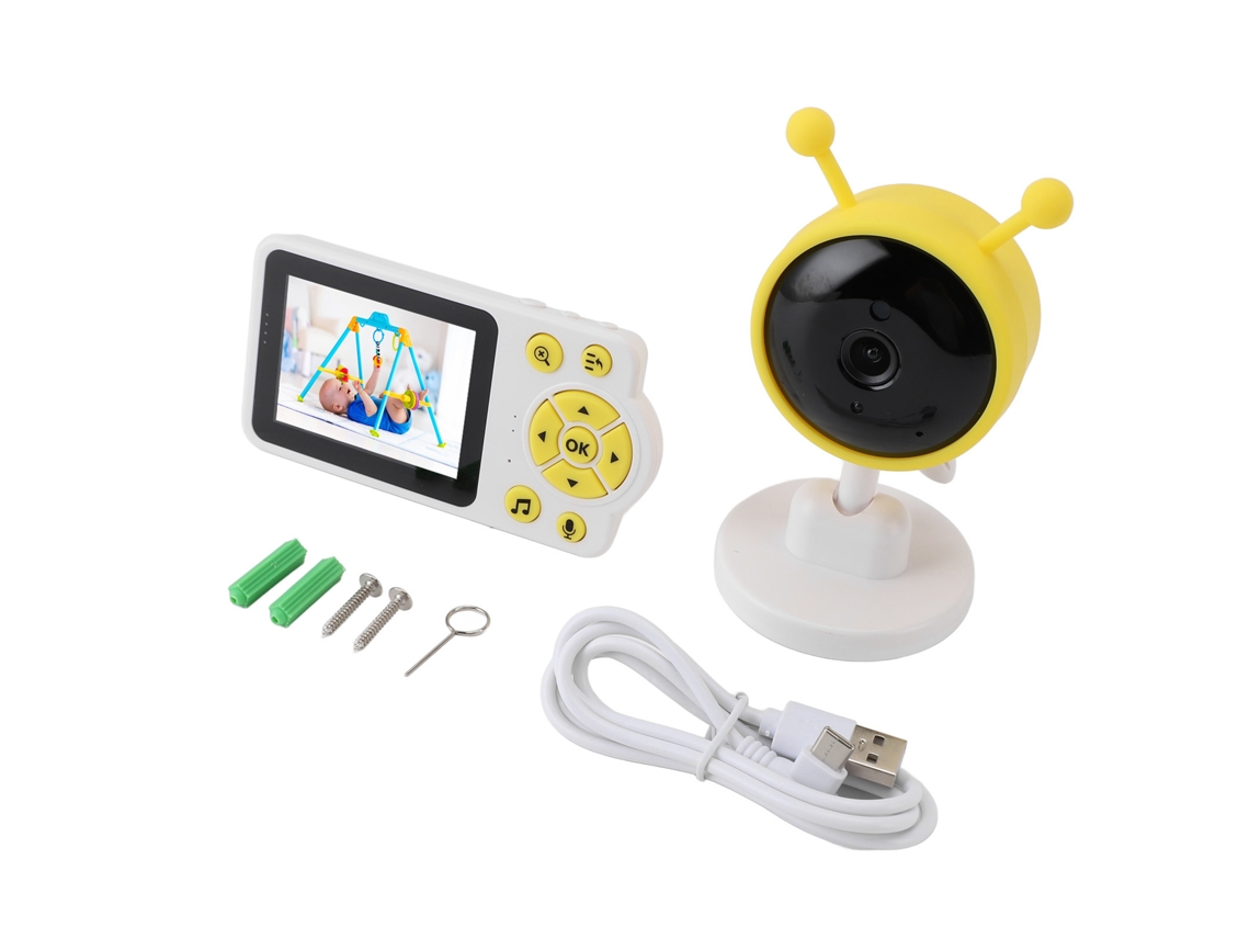 Monitor Laxiscreed Com Wifi Inteligente, Controle Remoto E Interfone De Voz Integrado