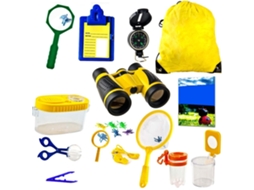 Kit De Explorador Outdoor Com Binóculos, Bussola E Lupa Para Crianças Aventureiros Presente Para Meninos E Meninas