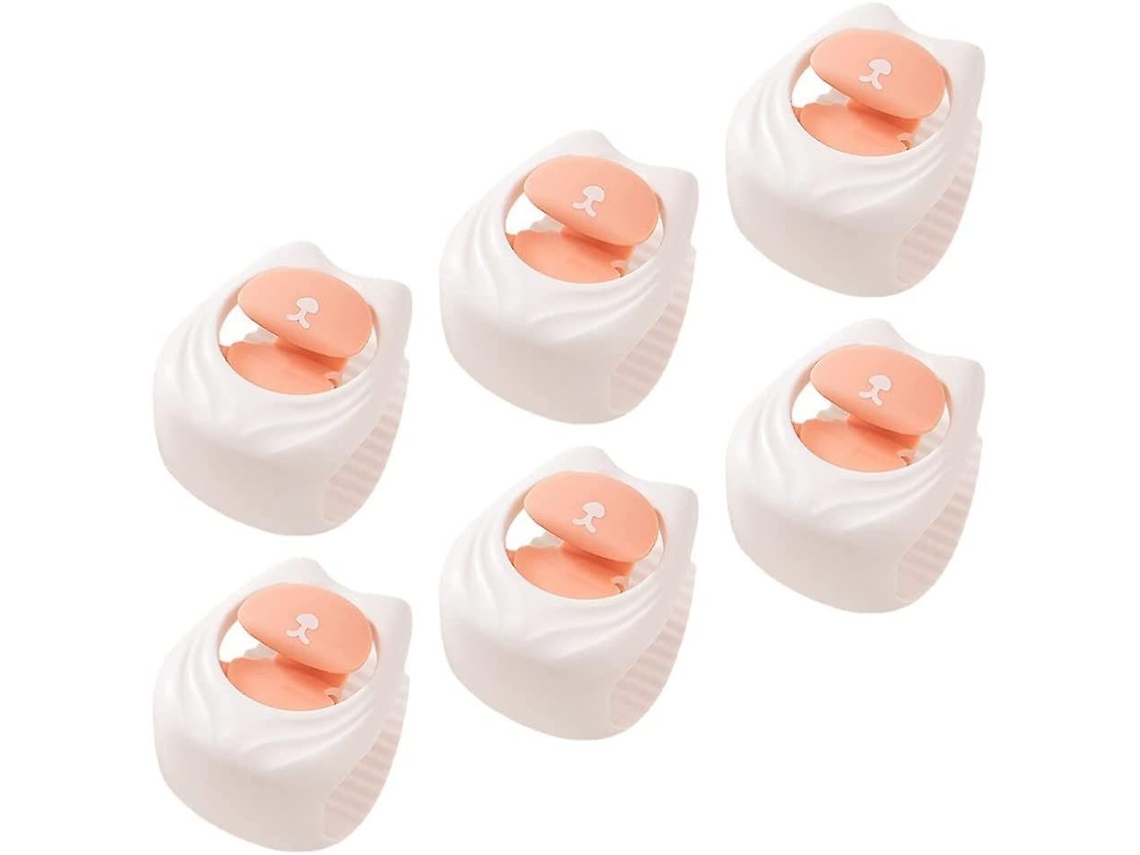 Lurelia Suportes Para Lençol 6 Peças Sem Agulha Antiderrapante Resistente Seguro Edredom Colcha Sofá Plástico