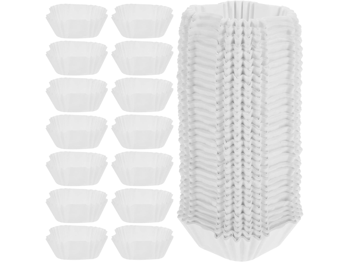 Conjunto De 1000 Forminhas De Papel Para Muffins E Cupcakes, 7,6 Cm, Para Assar E Apresentar Sobremesas Em Festas E Eventos