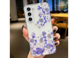 Capa Para Celular Symphony Com Acabamento Eletroplaqueado Para Samsung Galaxy S23+ 5g