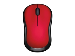 Rato YIZHOOD M220 Jogos ópticos silenciosos sem fio de 2,4 GHz para PC para Mac OS / Windows 10 / 8 / 7 vermelho