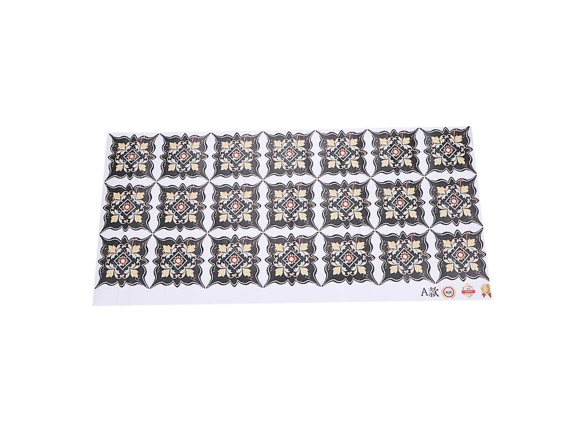 Adesivo com Padrão Floral 21 Unidades ALLINLESS