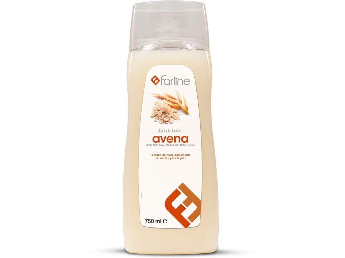 Gel De Banho Aveia 750ml Farline