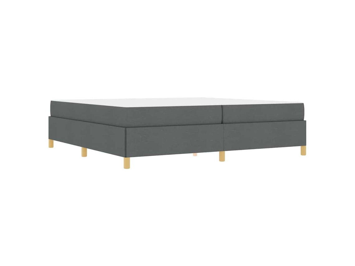 Conjunto 1 Estrutura Da Cama Vidaxl Cinzento-baço Tecido (200 X 200 Cm)