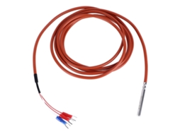 Veloriskku-sensor De Temperatura Pt100 Sonda De Acero Inoxidable Impermeable 2m -50-350℃ Resistencia Térmica