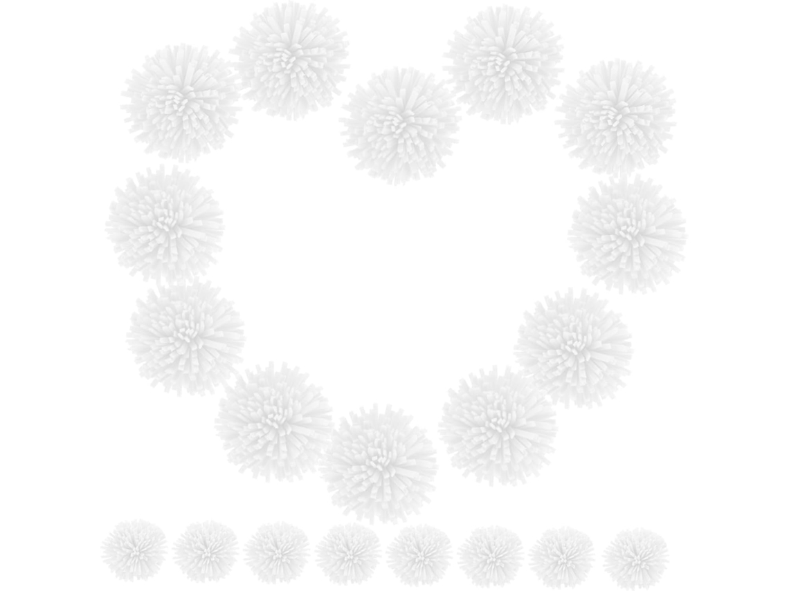 100 Peças De Difusor De Fragrâncias Em Formato De Flor, Em Pe, Para Uso Em Carros E Residências.