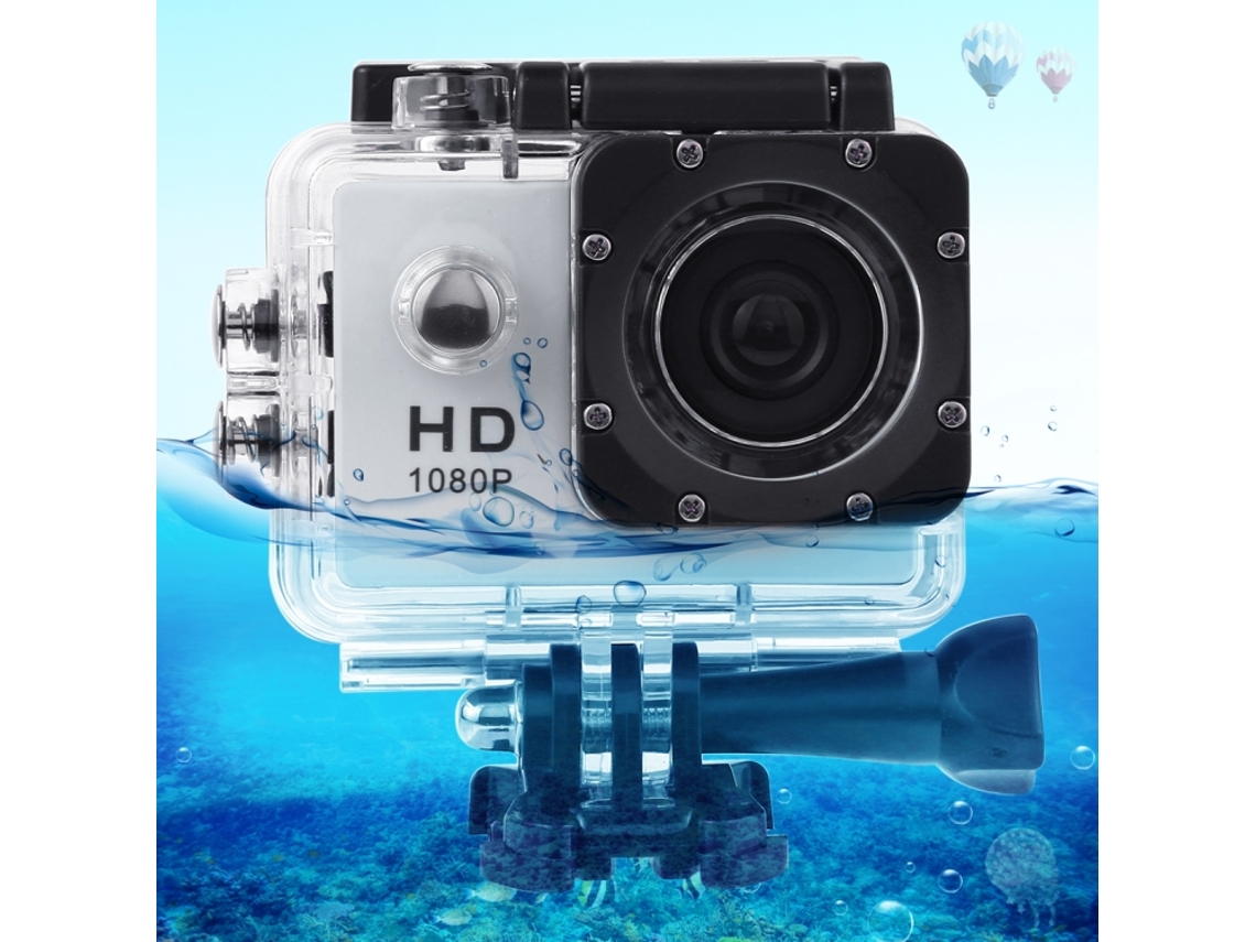 Halinuia Câmera Esportiva Full Hd 1080p Tela 2,0 Polegadas À Prova Dágua 30m