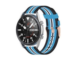 Pulseira De Nylon Trançado Para Galaxy Watch 3 De 45 Mm, Tamanho Único De 22 Mm.