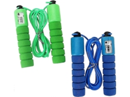 Lurelia Corda De Saltar Ajustável Com Contador, Antiderrapante, Leve, Elástico, Ergonómico