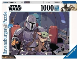 Puzzle RAVENSBURGUER The Mandalorian (1000 Peças)