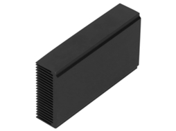 Laxiscreed Radiador De Alumínio Preto Para Dissipação De Calor De Componentes Eletrônicos