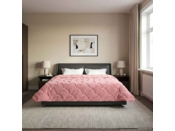 Vidaxl Edredom De Inverno 200 X 240 Cm Inverno Rosa Respirável