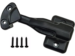 Suporte de nylon para armário RV com parafuso, portas de segurança