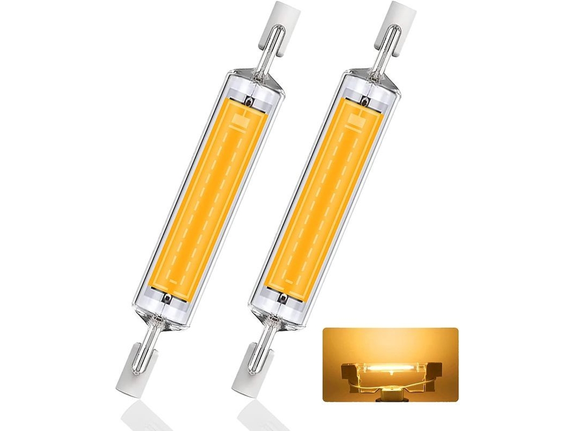 lâmpada Led R7s 118mm 3000k 10w 1000lm S/MARCA