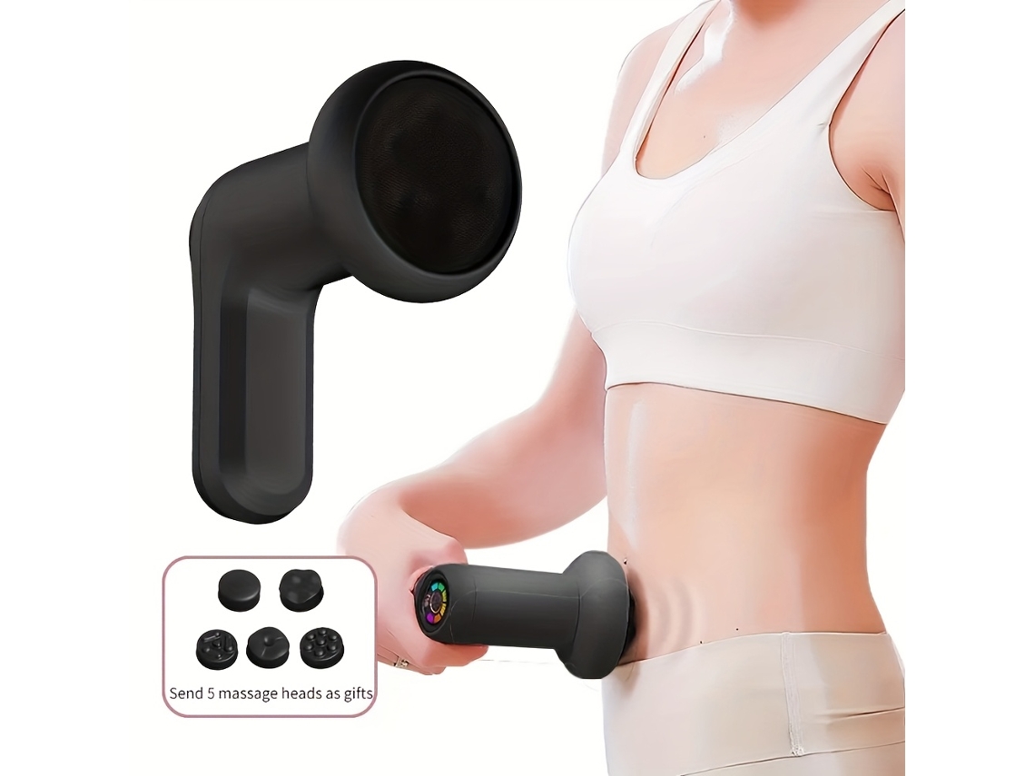 Massageiro para Nádegas e Abdômen, Massagem Adequada para Todo o Corpo, Membros da Cintura, Compacto, Recarregável, Uso Diário, Higiênico STELASPLEN