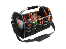 Bolsa de Ferramentas para Eletricista com Abertura Superior e Alça de Aço | S/MARCA