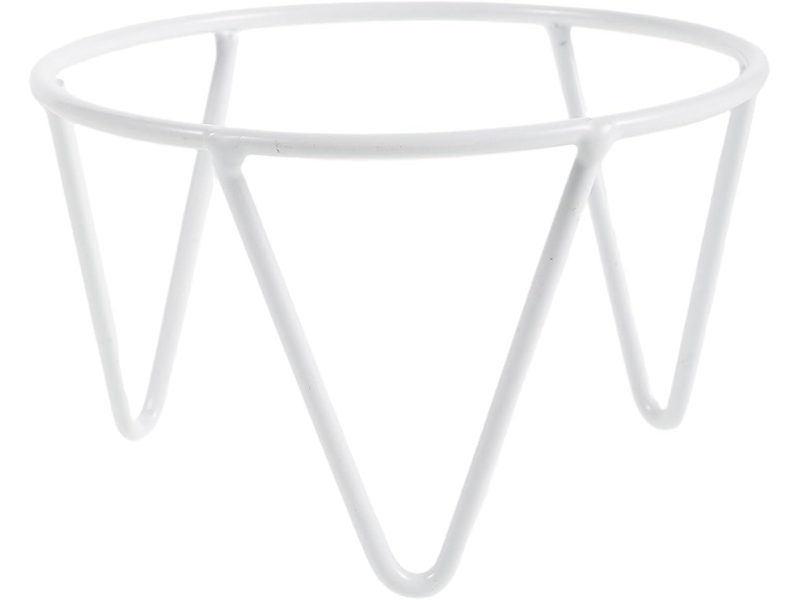 Suporte Metálico Kichouse para Esferas, Expositor para Globos, Geodos, Pedras e Cristais, Tripé de 14,7 Cm CHABERLU (5,8 Pol.)