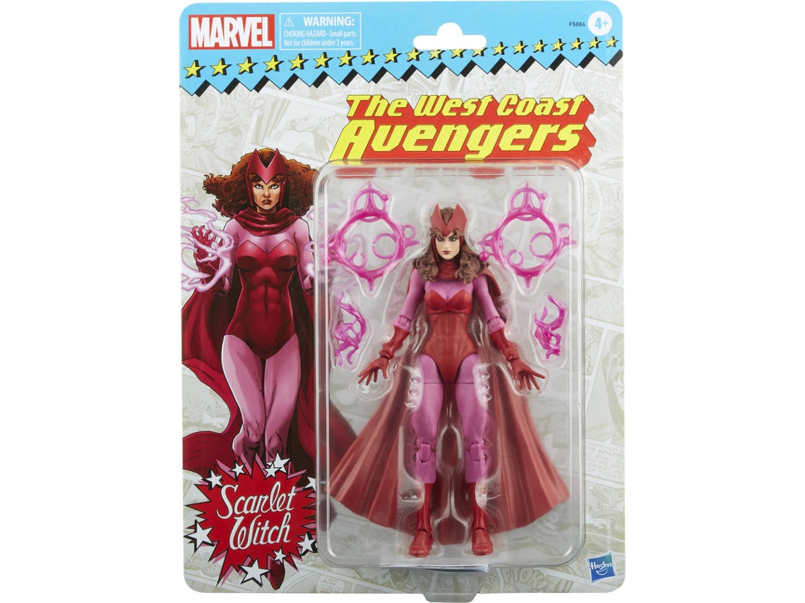 Figura de Ação MARVEL CLASSIC Bruja Escarlata Marvel Legends Series (Idade Minima: 4 anos)