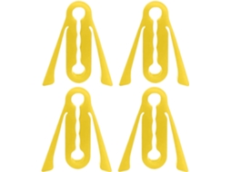 Conjunto de 4 protetores de silicone para maçanetas de portas de carro